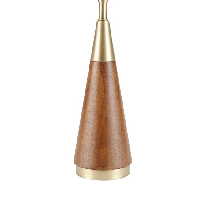 Mid Century Modern Gold Table Lamp