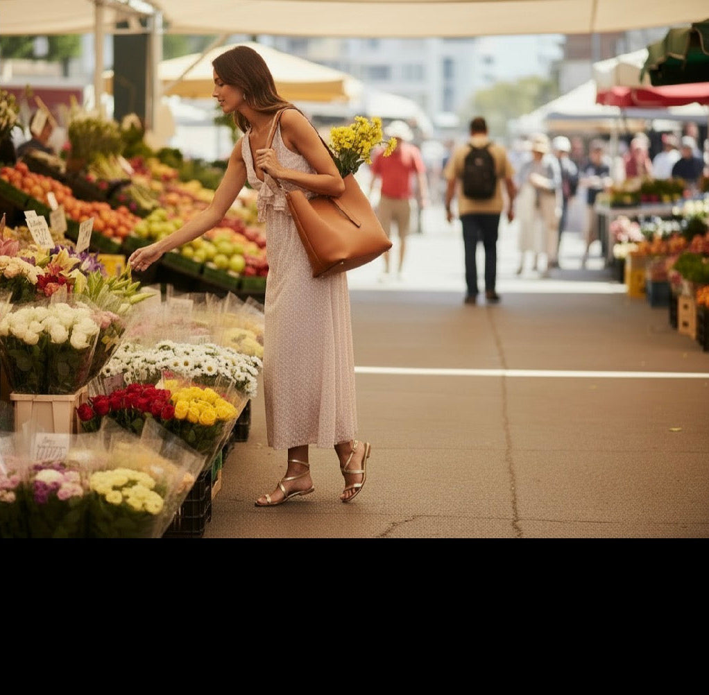 The Soft Bloom Maxi Dress – Final Sale