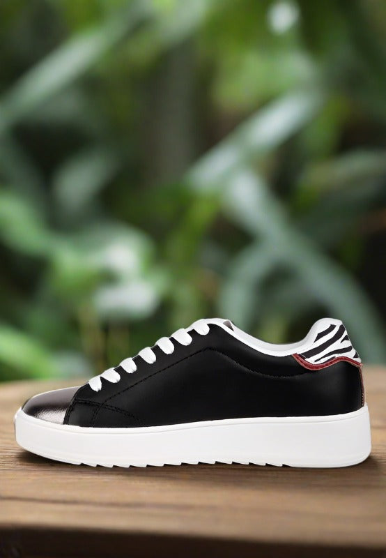Dory Metallic Accent Sneakers