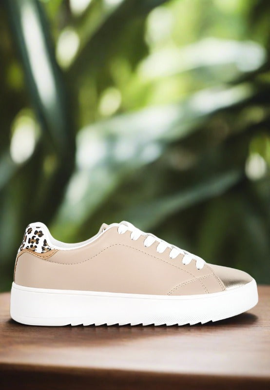 Dory Metallic Accent Sneakers