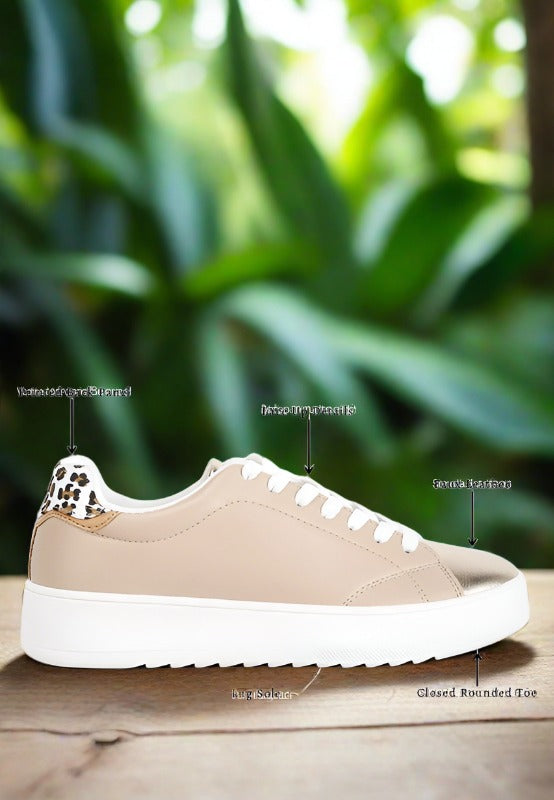 Dory Metallic Accent Sneakers