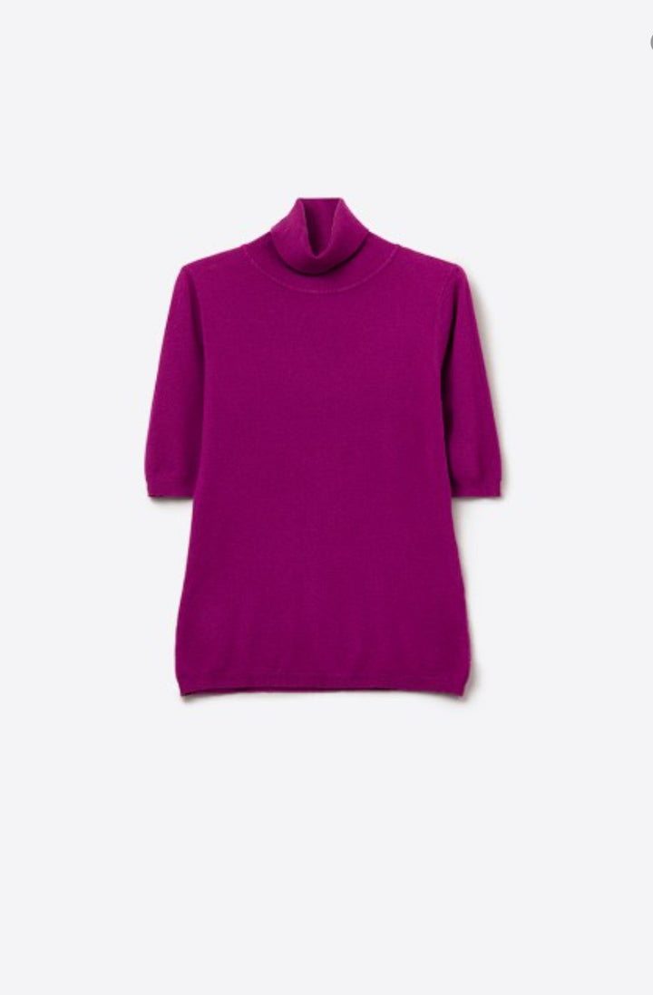 Magenta Luxury Knit Top