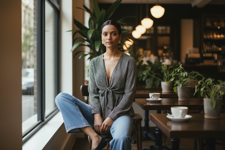 The Versatile Tie-Front Blouse