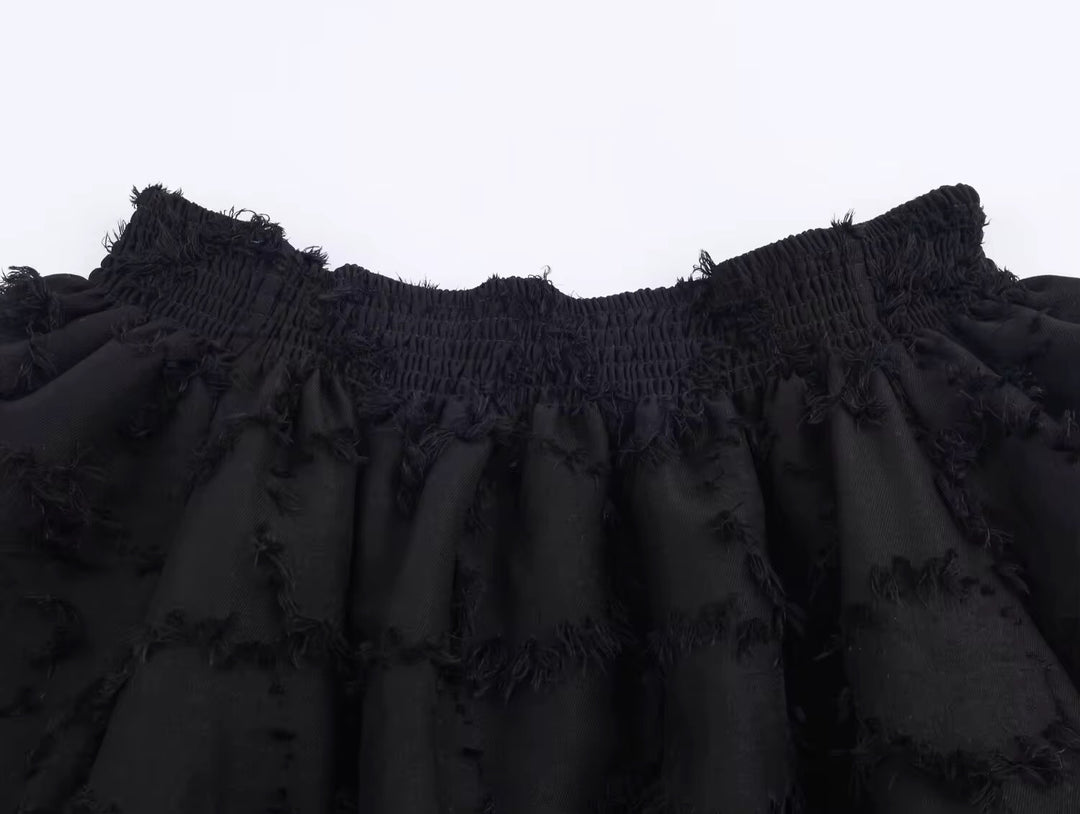 The Noir Off-Shoulder Blouse