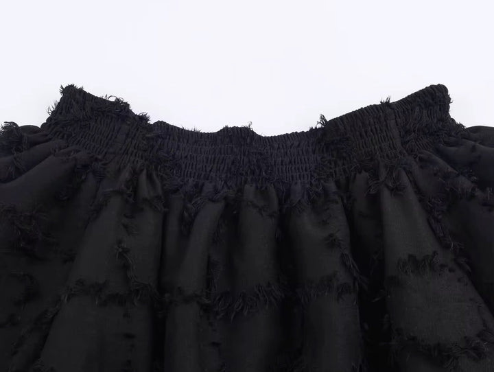 The Noir Off-Shoulder Blouse