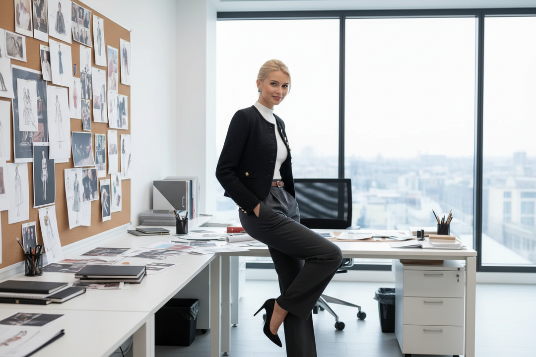 Button Up L/S Textured Jacket