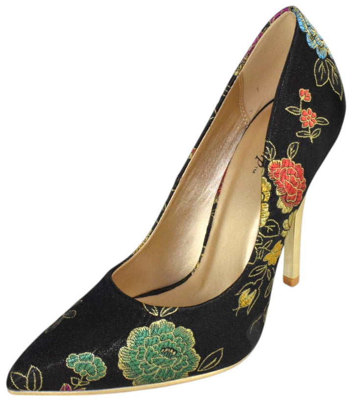 Peony Black Pumps