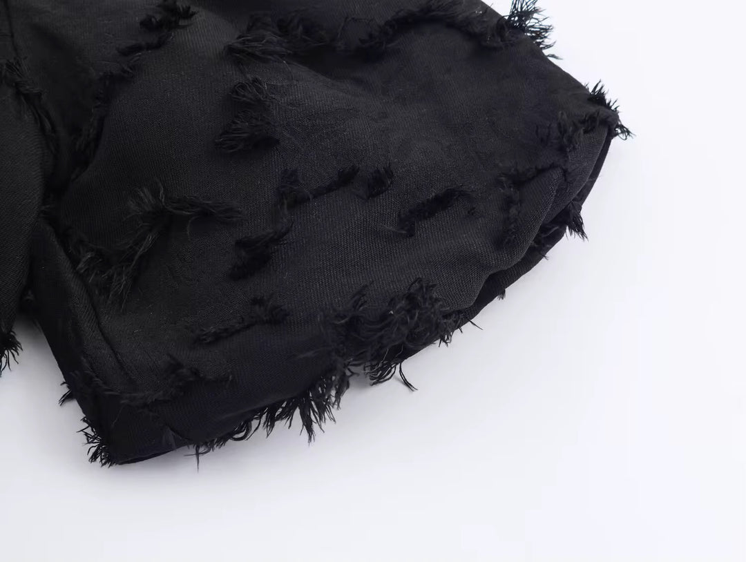 The Noir Off-Shoulder Blouse