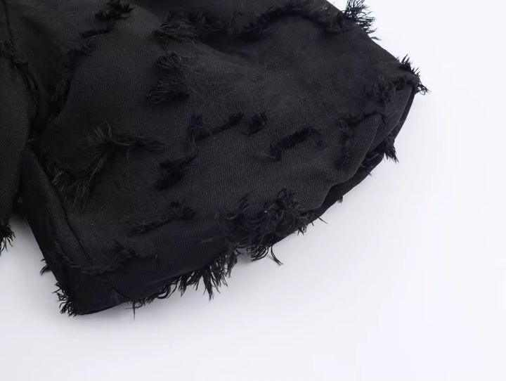 The Noir Off-Shoulder Blouse