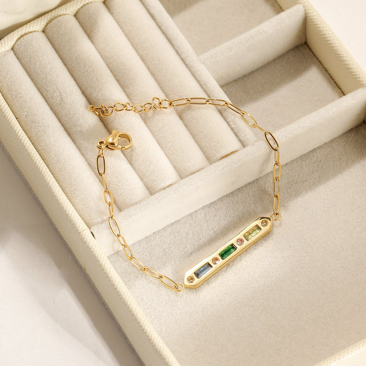 REFLECT Gem Charm Bracelet