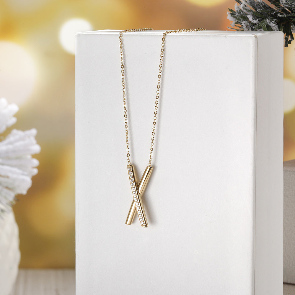 Cross Bar Jewelry Set