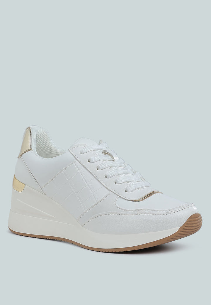 Noltas Chunky Wedge Heel Sneaker