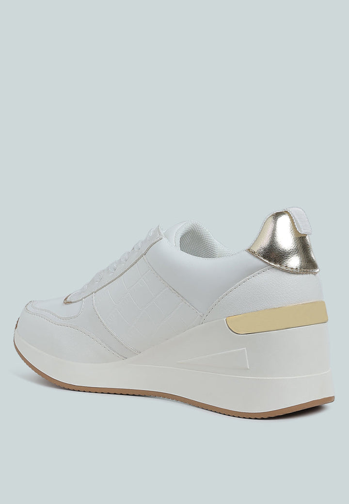 Noltas Chunky Wedge Heel Sneaker