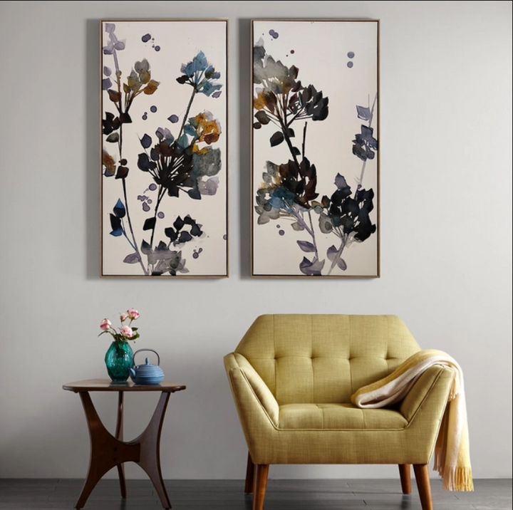 Oversize Large Floral Botanical Wall Art