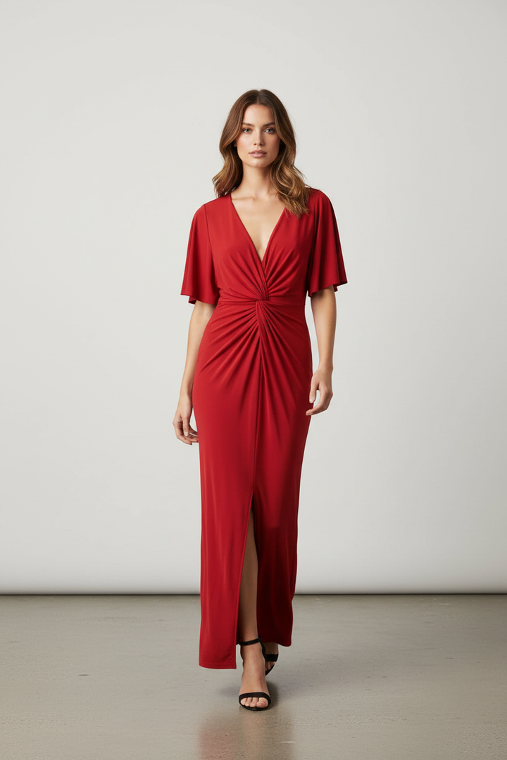 Front Twist Maxi Dress mi