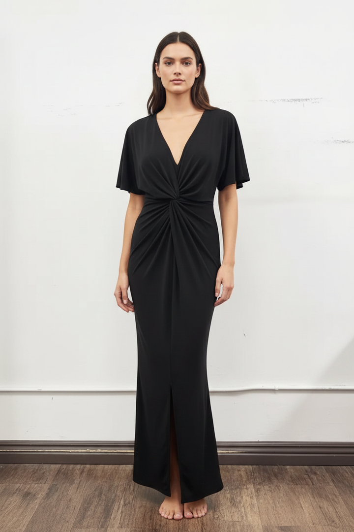 Front Twist Maxi Dress mi